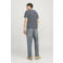 JACK & JONES ESSENTIALS regular fit T-shirt JJEORGANIC navy blazer