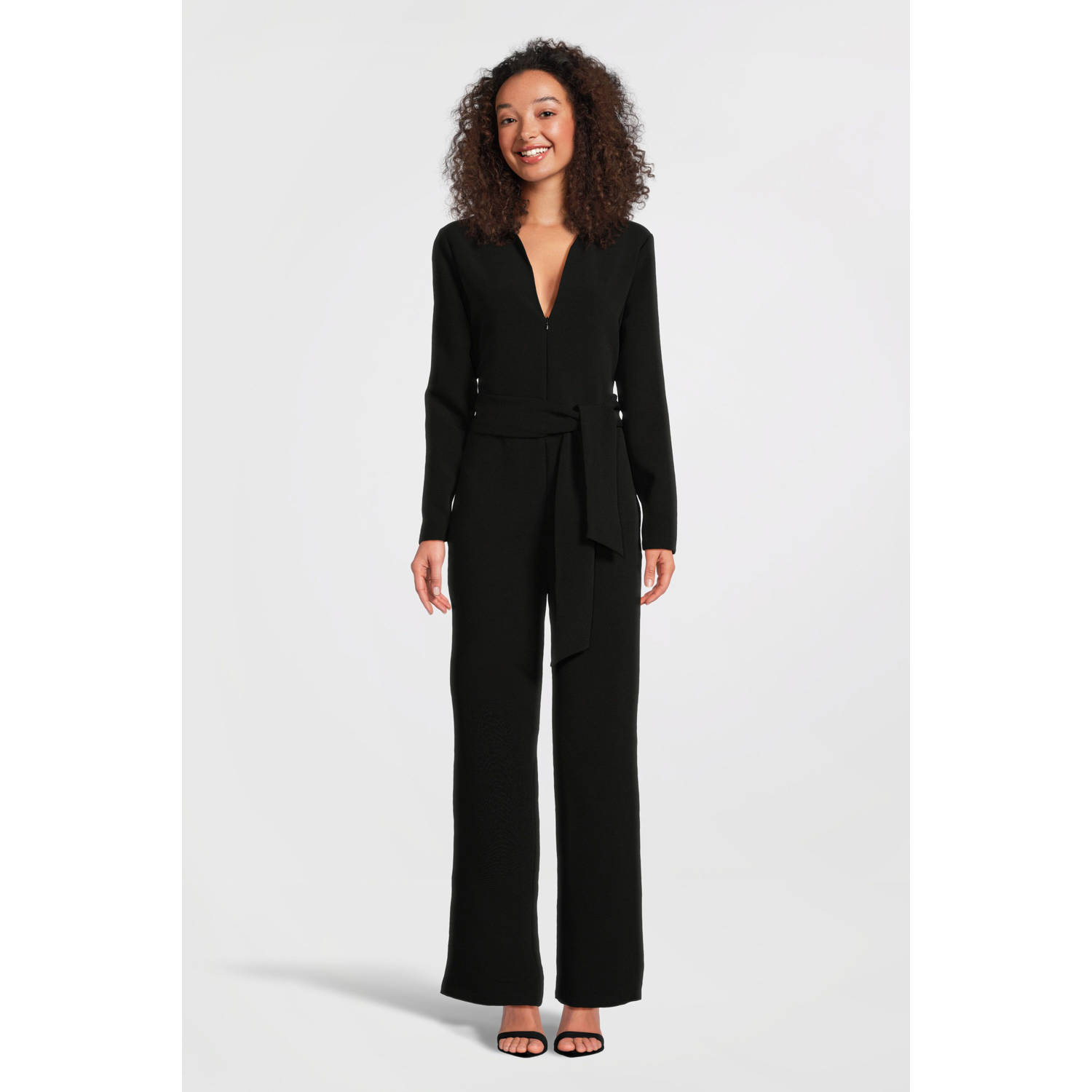 Another-Label jumpsuit Federika zwart