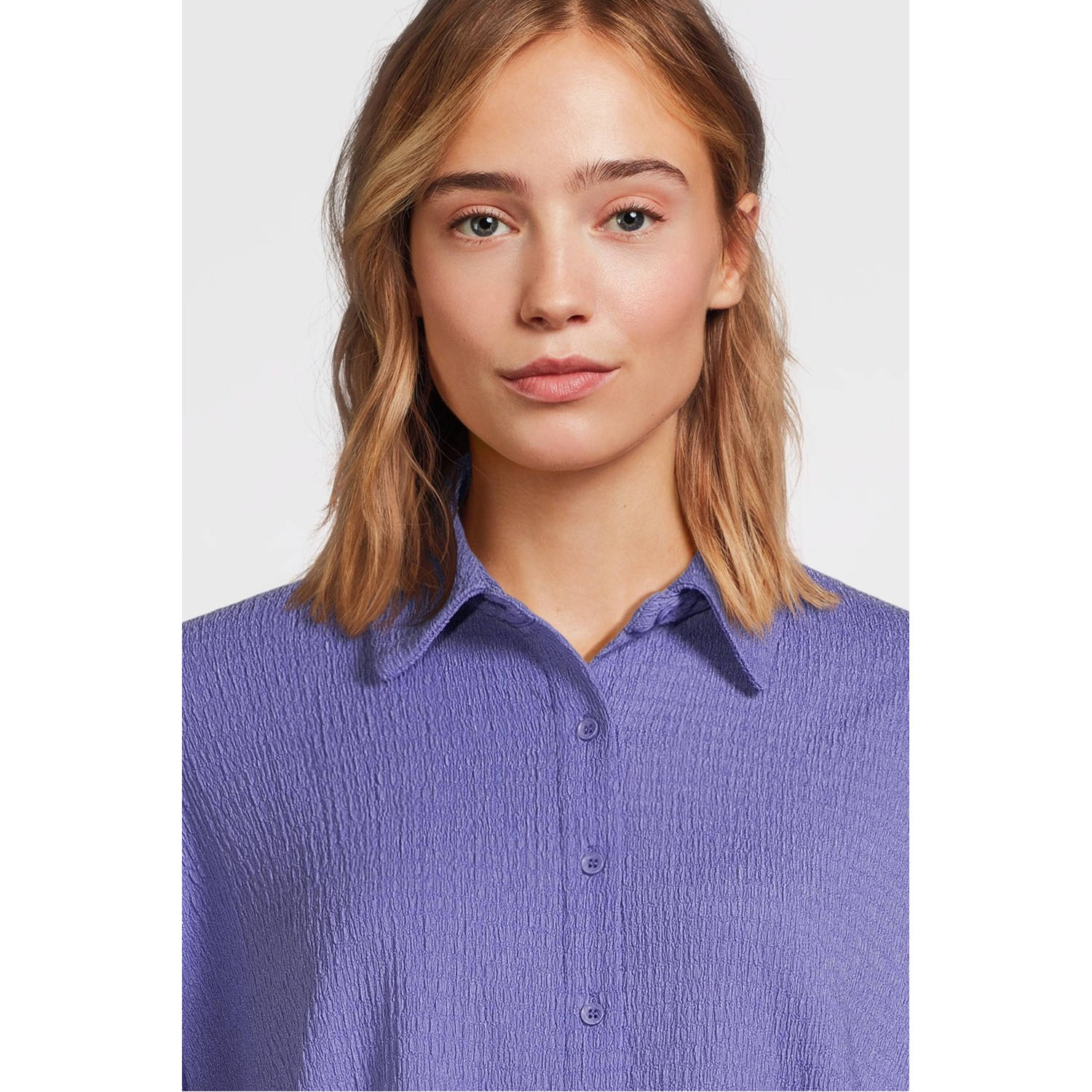 Another-Label blouse Bobby paars