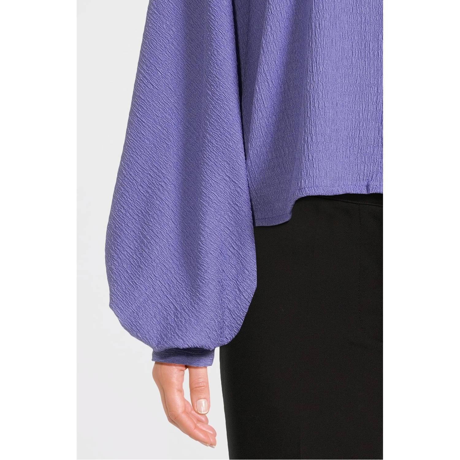 Another-Label blouse Bobby paars