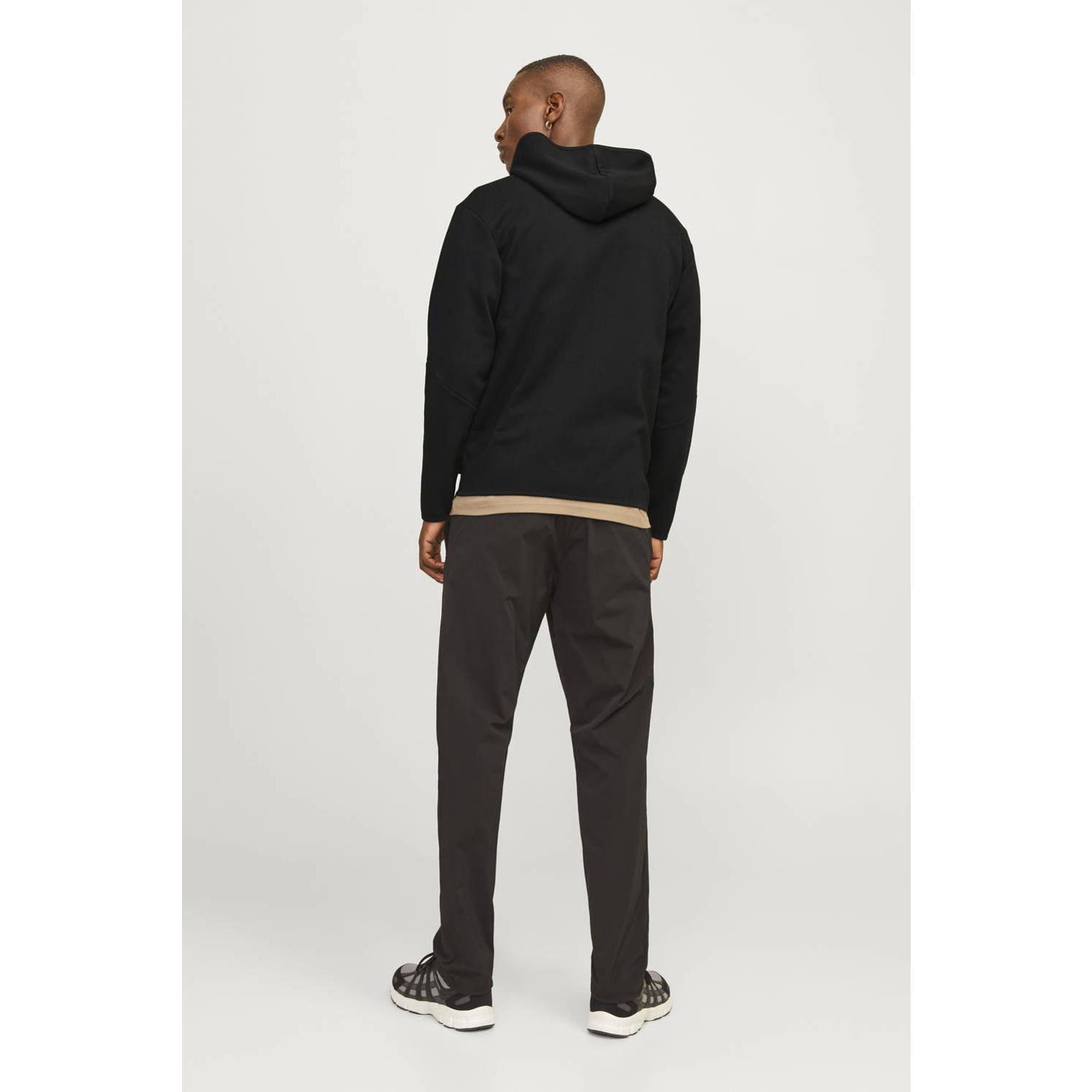JACK & JONES CORE sweatvest JCOFUSION zwart