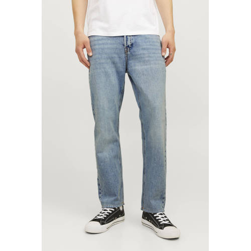JACK & JONES JEANS INTELLIGENCE relaxed fit jeans JJICHRIS JJORIGINAL blue denim afbeelding