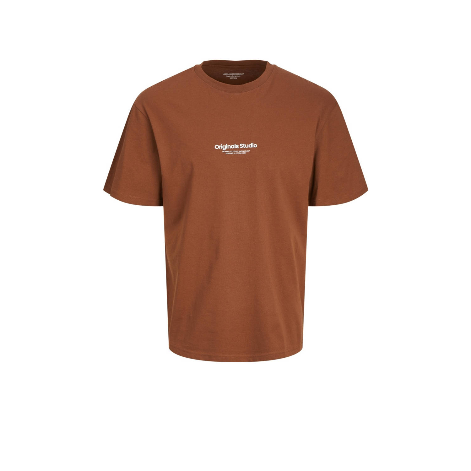 JACK & JONES ORIGINALS regular fit T-shirt JORVESTERBRO met printopdruk