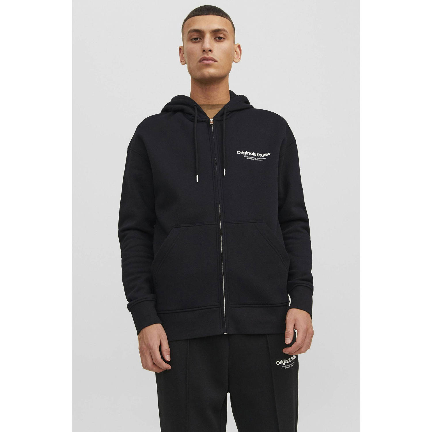 Jack & Jones Sweatshirt JORVESTERBRO SWEAT ZIP HOOD NOOS