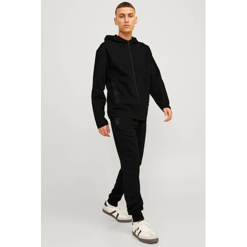 JACK & JONES PANTS STUDIO slim fit joggingbroek JPSTWILL zwart afbeelding