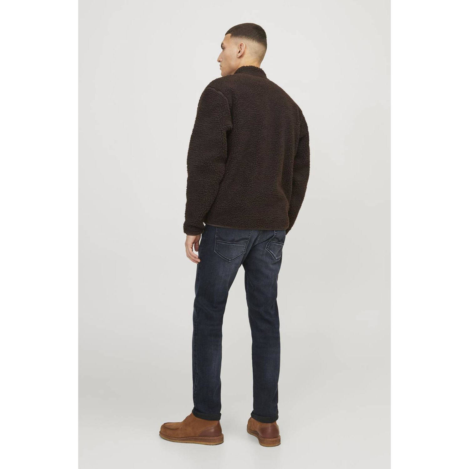 JACK & JONES JEANS INTELLIGENCE slim fit jeans JJIGLENN blue denim