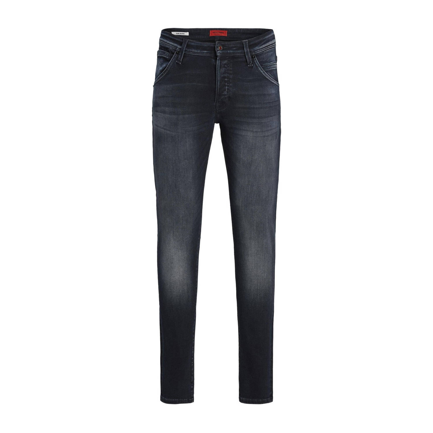 JACK & JONES JEANS INTELLIGENCE slim fit jeans JJIGLENN blue denim