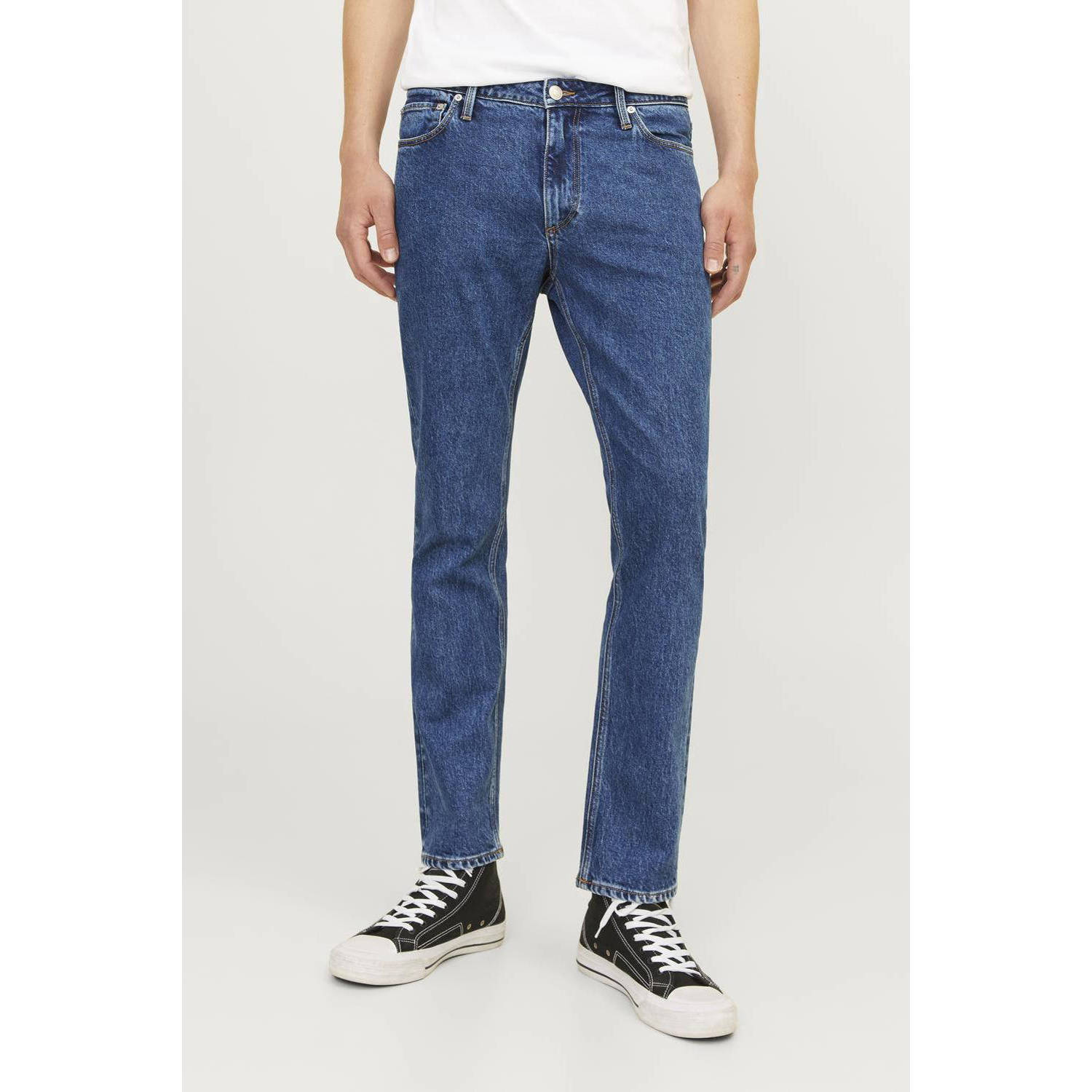 JACK & JONES JEANS INTELLIGENCE regular fit jeans JJICLARK JJEVAN AM 995 blauw