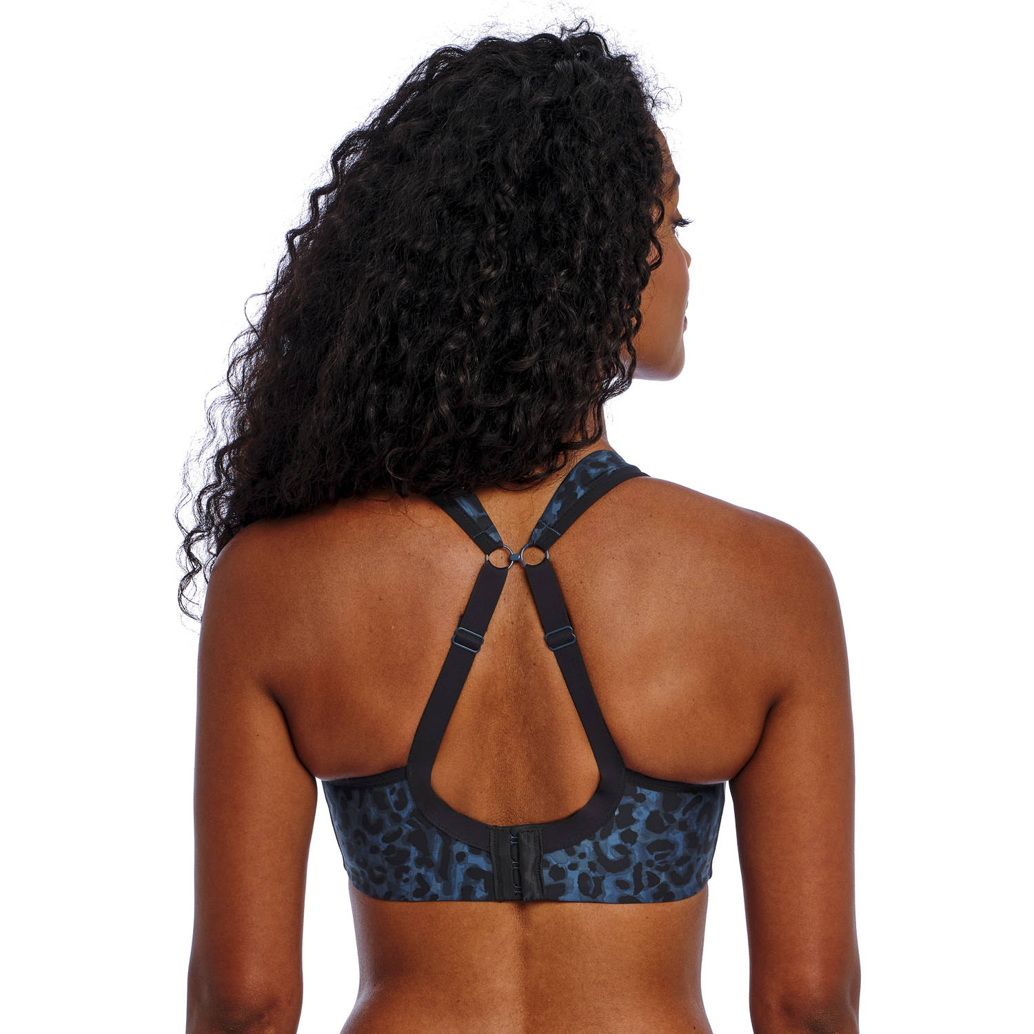 Freya level 4 sportbh High Octane mer beugel blauw zwart