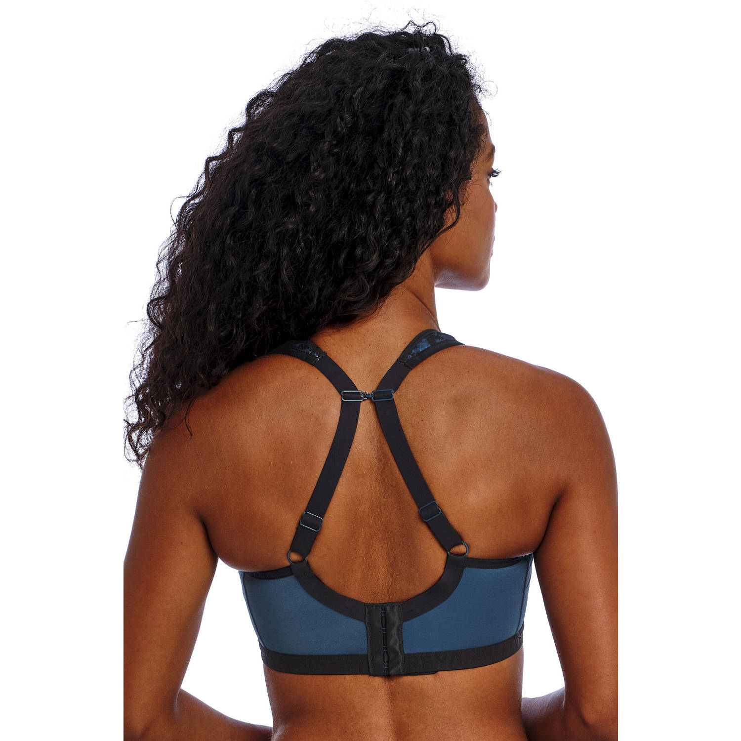 Freya level 4 sportbh Dynamic blauw zwart
