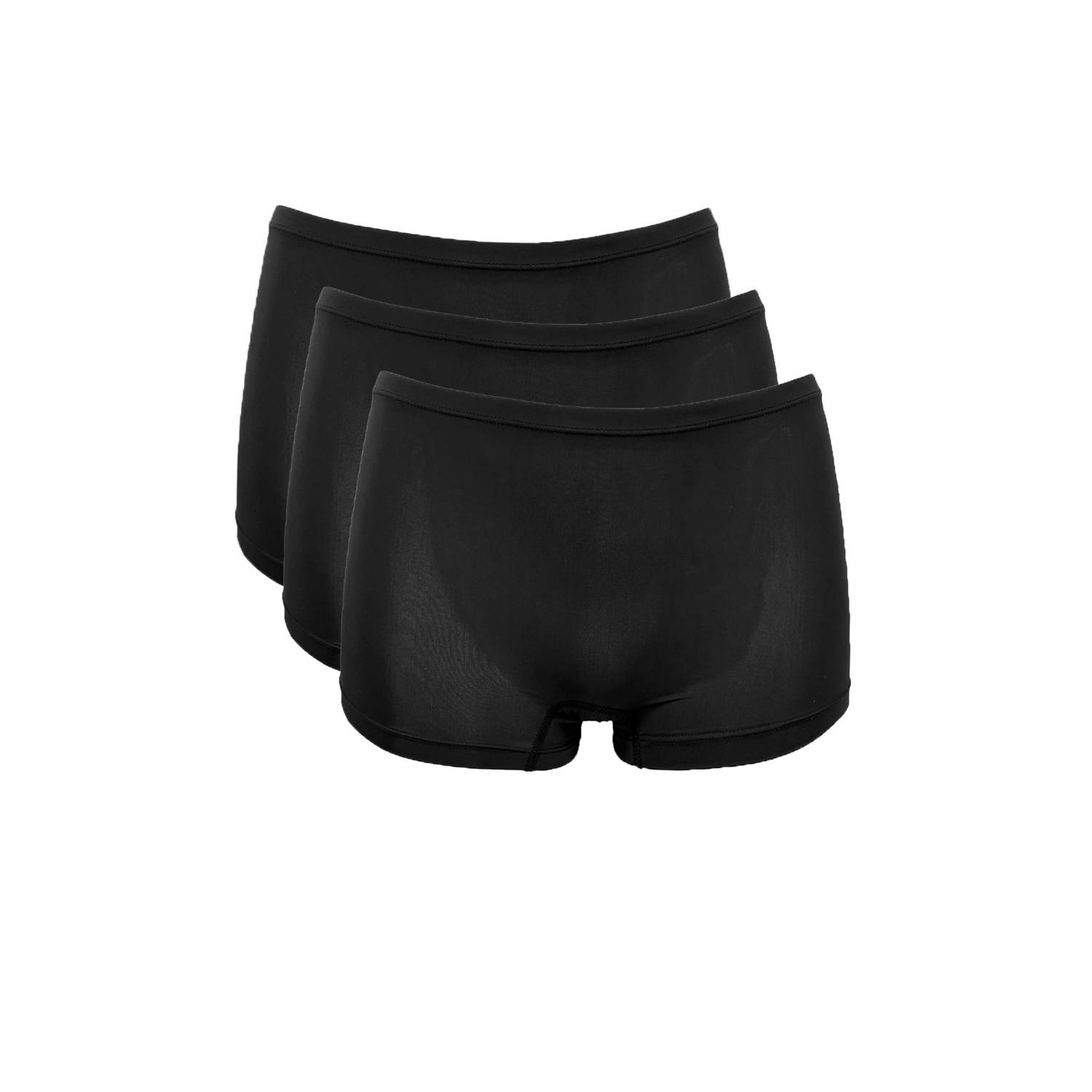 My Basic by After Eden short (set van 3) zwart