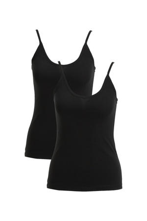 hemd (set van 2) zwart