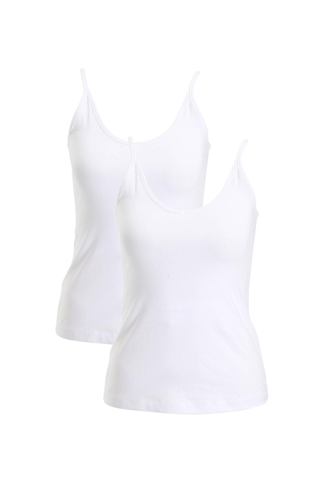 My Basic by After Eden hemd (set van 2) wit