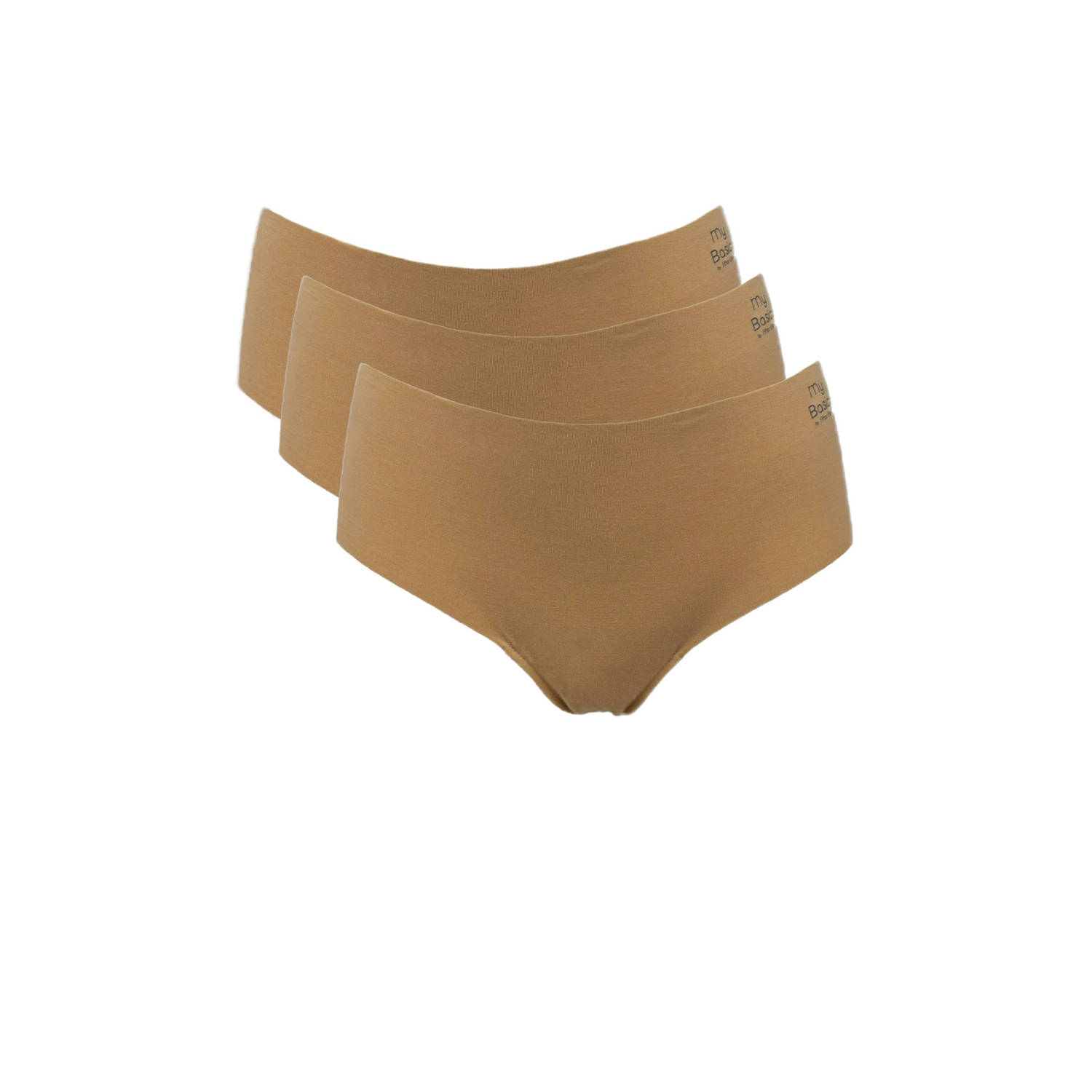 My Basic by After Eden naadloze hipster (set van 3) beige