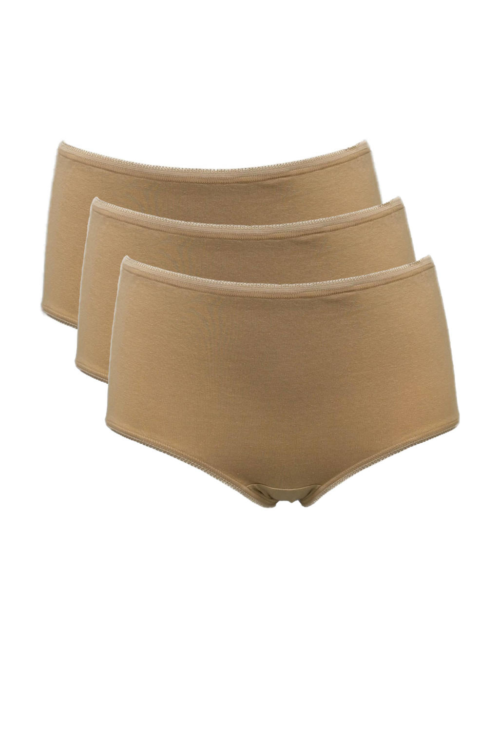 My Basic by After Eden slip (set van 3) beige