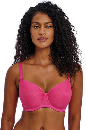 voorgevormde balconette bh Idol fuchsia