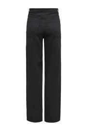 thumbnail: ONLY high waist wide leg jeans ONLHOPE black denim