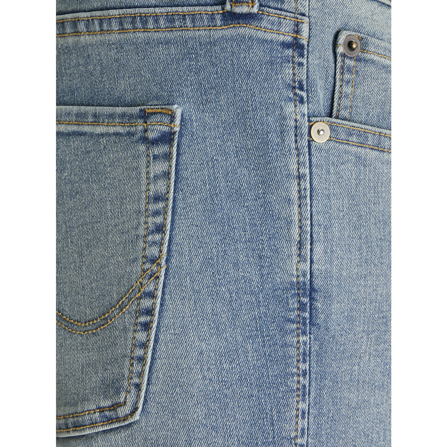 JACK & JONES PLUS SIZE slim fit jeans JJIGLENN JJORIGINAL MF 664 Plus Size blauw