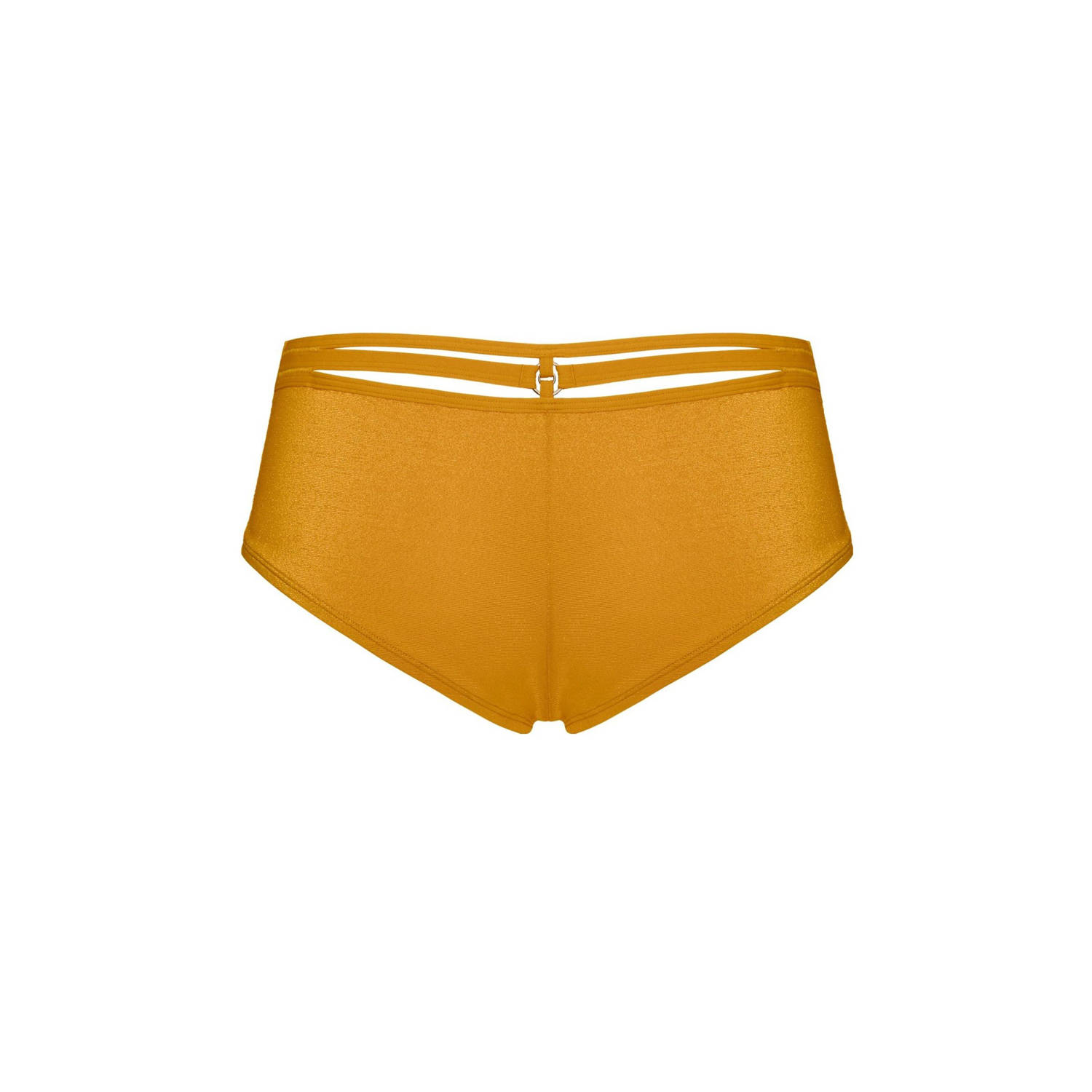 marlies dekkers brazilian Space Odyssey met lurex okergeel