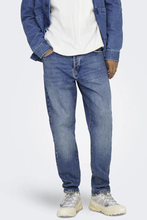 tapered fit jeans ONSYOKE medium blue denim