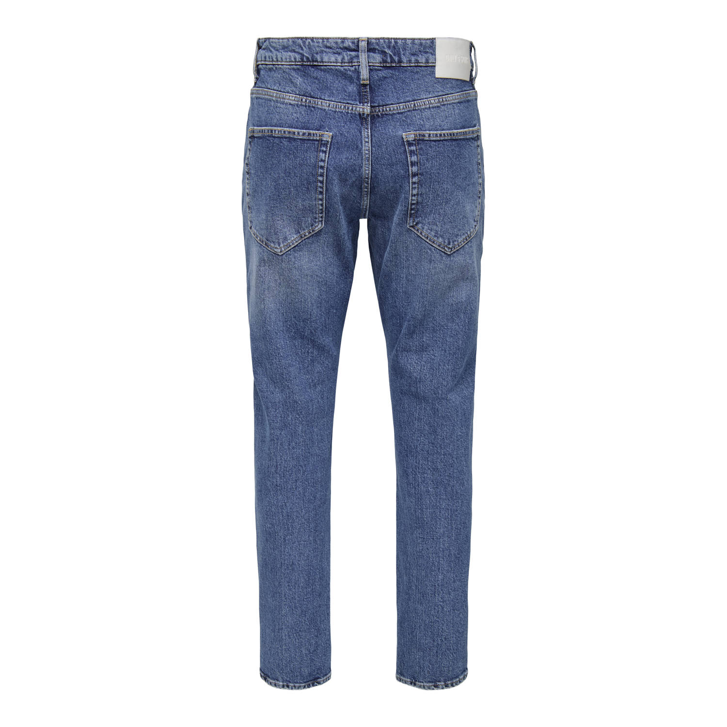 ONLY & SONS tapered fit jeans ONSYOKE medium blue denim