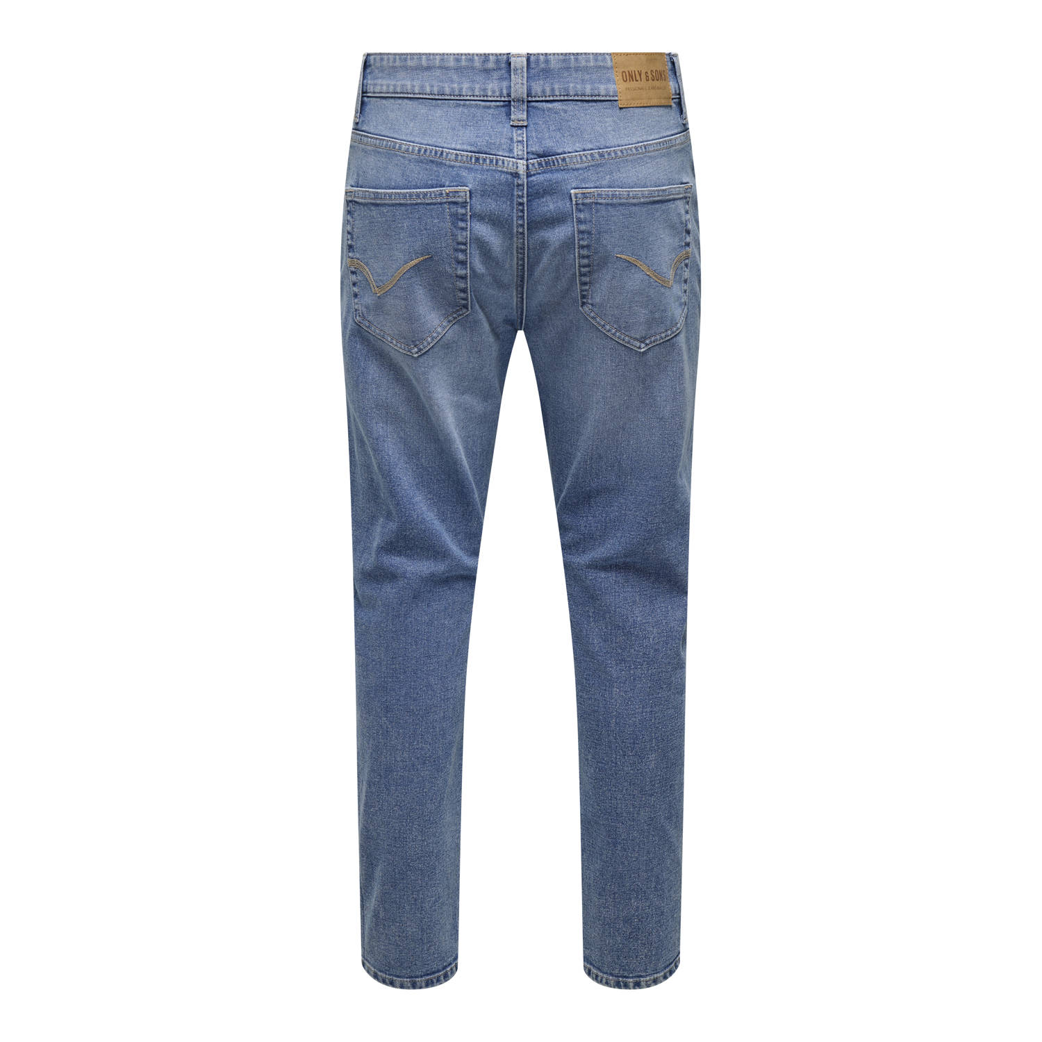 ONLY & SONS tapered fit jeans ONSROPE blauw