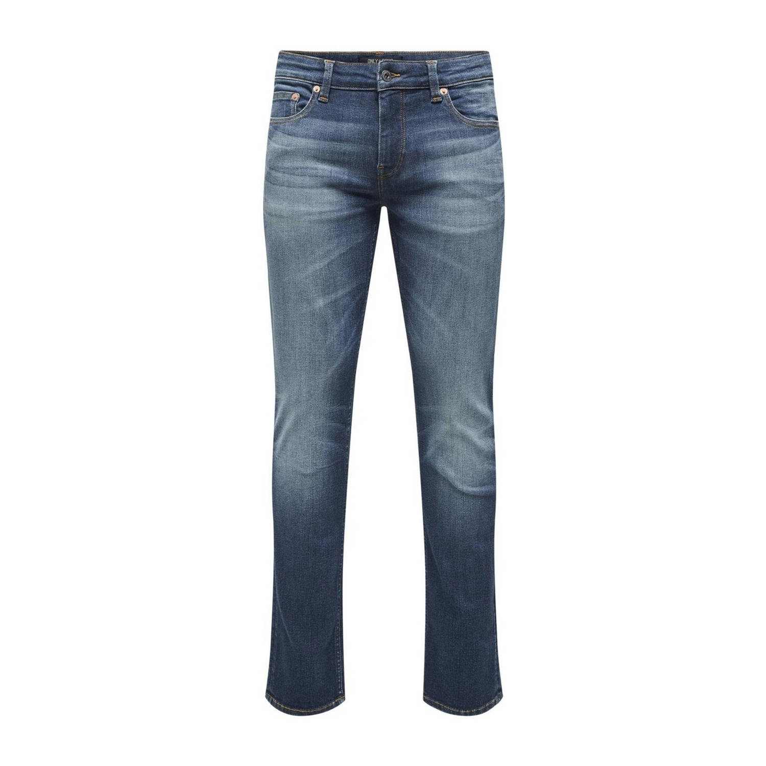 ONLY & SONS slim fit jeans ONSLOOM dark medium blue denim