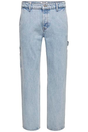 straight leg jeans ONSEDGE light blue denim