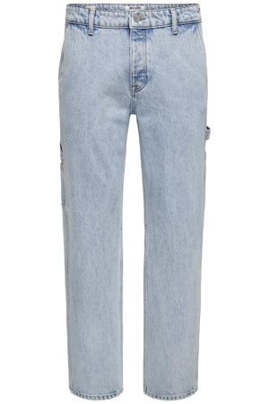 straight leg jeans ONSEDGE light blue denim