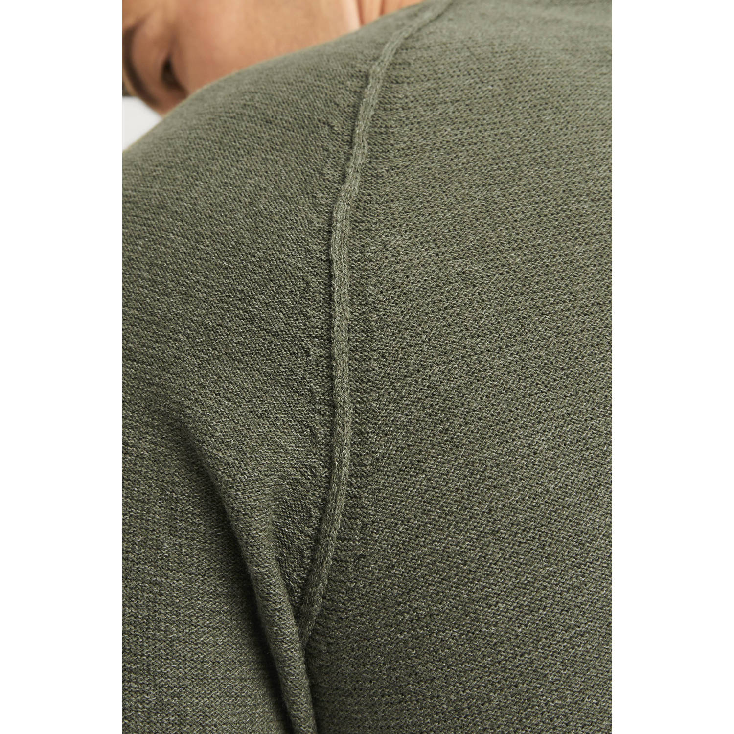 JJ REBEL pullover JREBNOAH olijfgroen