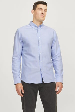 regular fit overhemd JREBOSCAR blauw