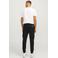 JJ REBEL slim fit cargobroek JREBMICHAEL zwart