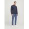 JJ REBEL regular fit overhemd JREBOSCAR donkerblauw