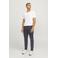 JJ REBEL slim fit chino JREBMICHAEL donkerblauw