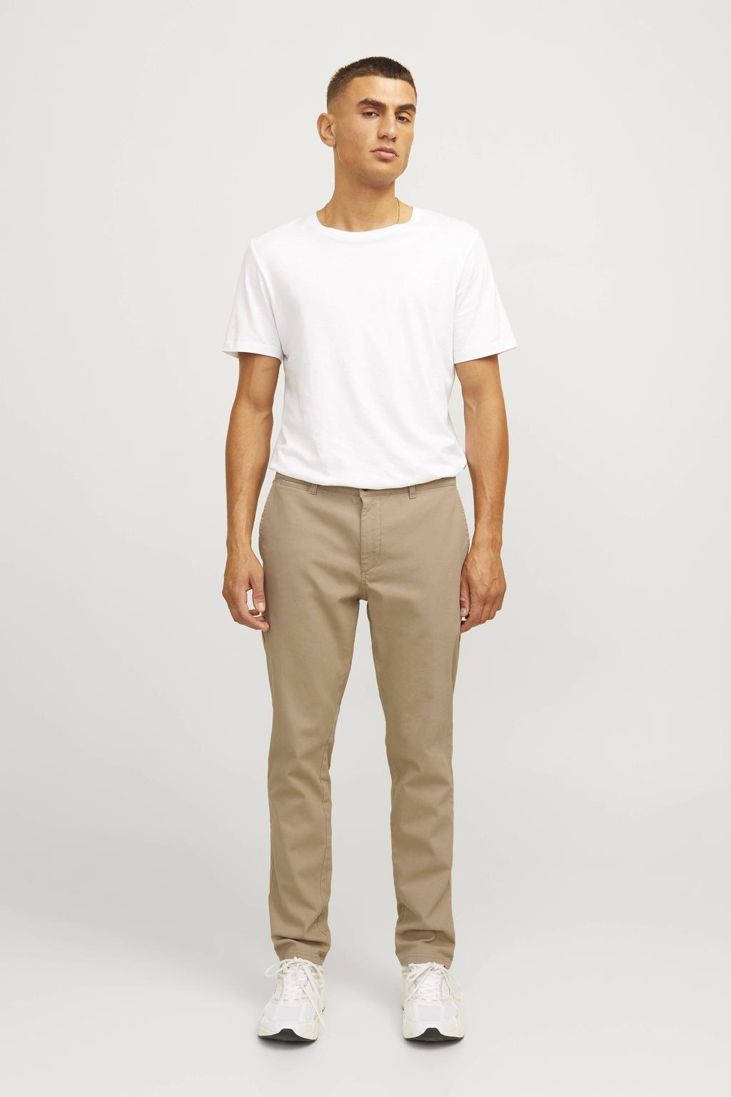 JJ REBEL slim fit chino JREBMICHAEL beige