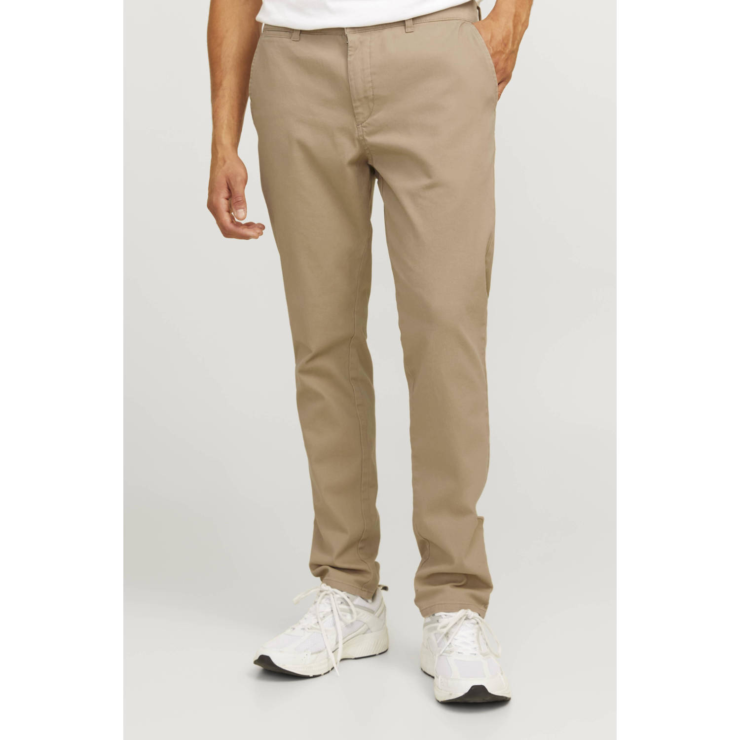 JJ REBEL slim fit chino JREBMICHAEL beige