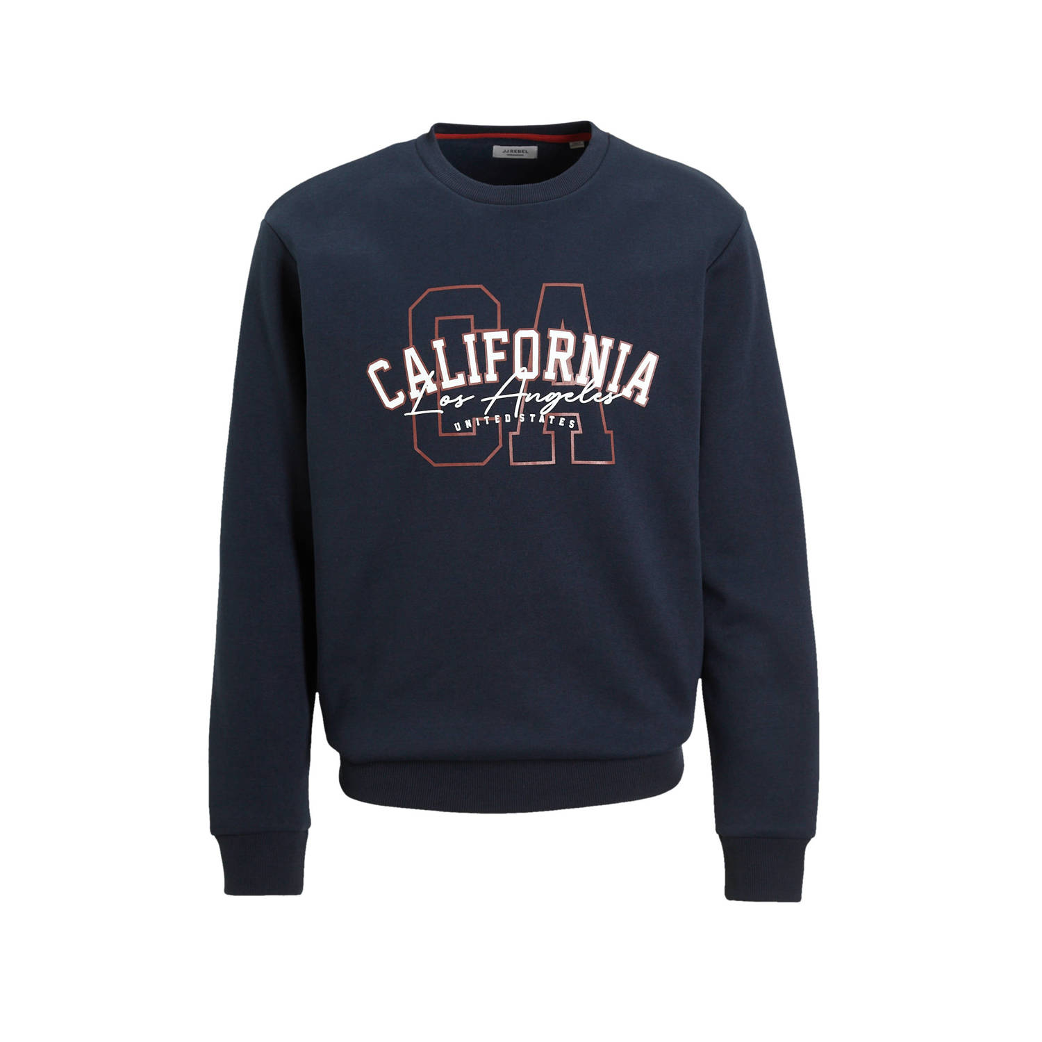 JJ REBEL sweater JREBNEWYORK donkerblauw