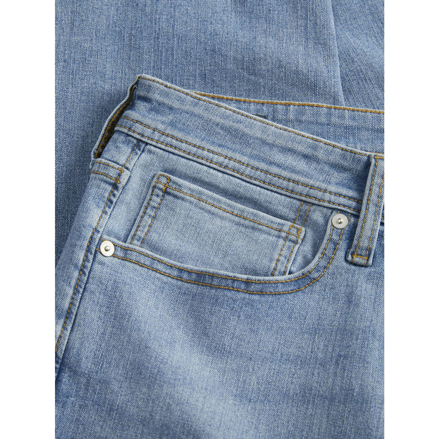 JJ REBEL tapered fit jeans JREBADAM blue denim