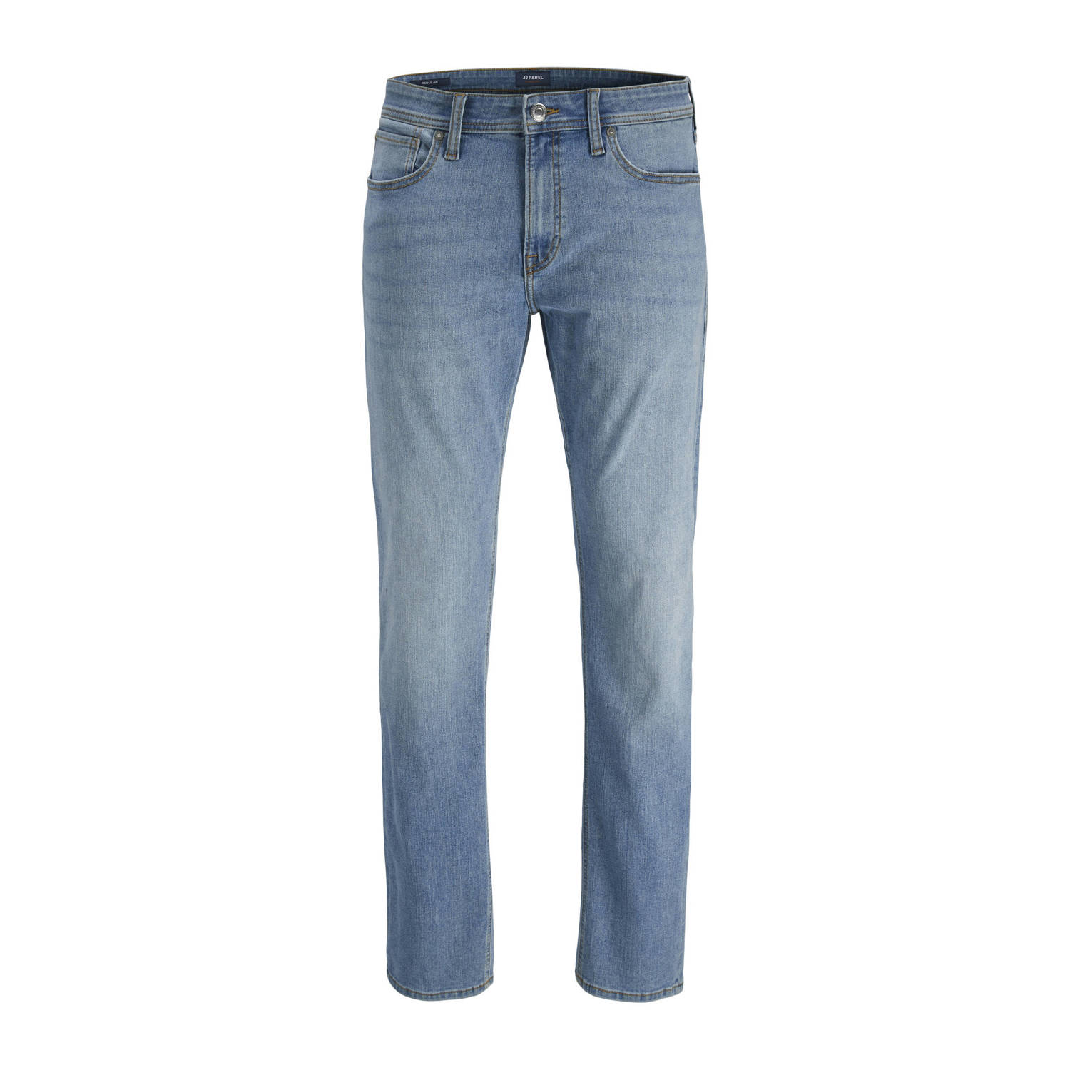 JJ REBEL tapered fit jeans JREBADAM JJCRAFT MF 330 blauw