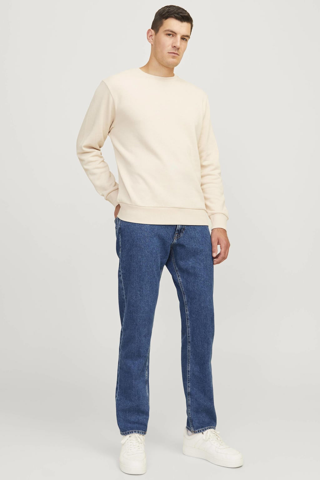 JJ REBEL relaxed jeans JBREBRYAN dark blue denim