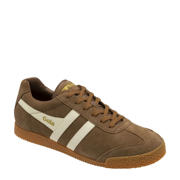 thumbnail: Gola Harrier  suède sneakers beige/wit