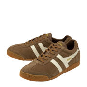 thumbnail: Gola Harrier  suède sneakers beige/wit