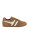 Gola Harrier  suède sneakers beige/wit
