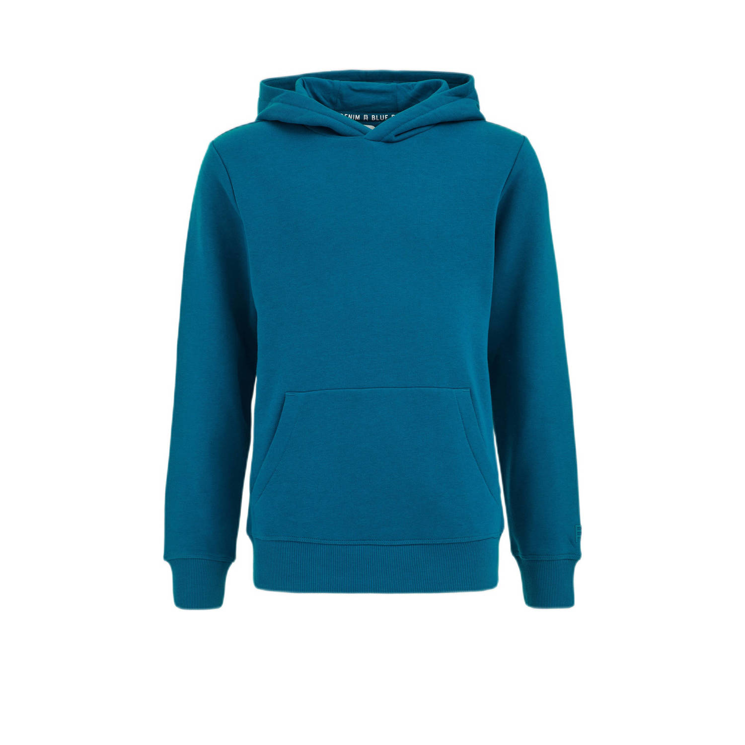 WE Fashion Blue Ridge hoodie Sweater Blauw Effen 122 128