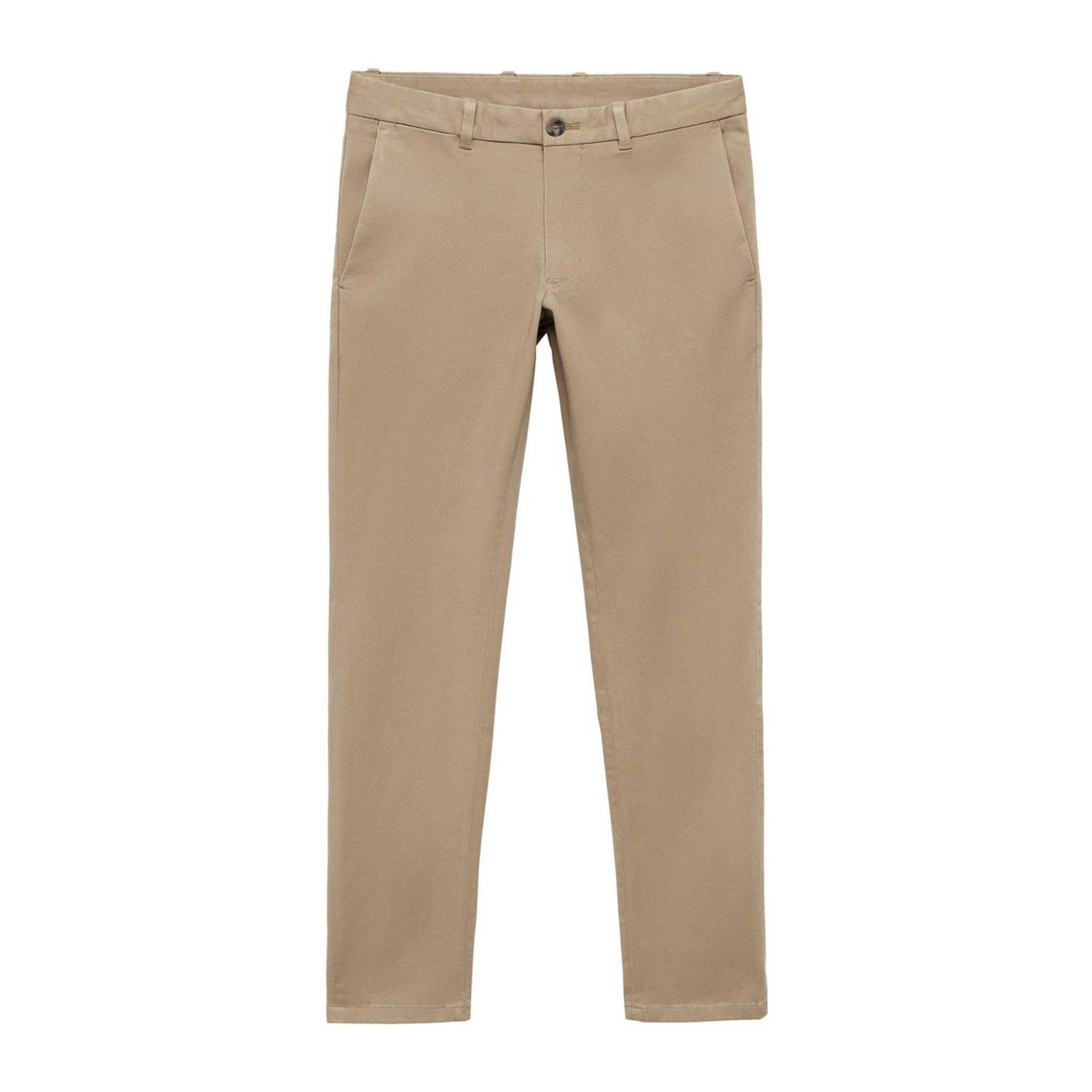 Mango Man slim fit chino lichtbeige