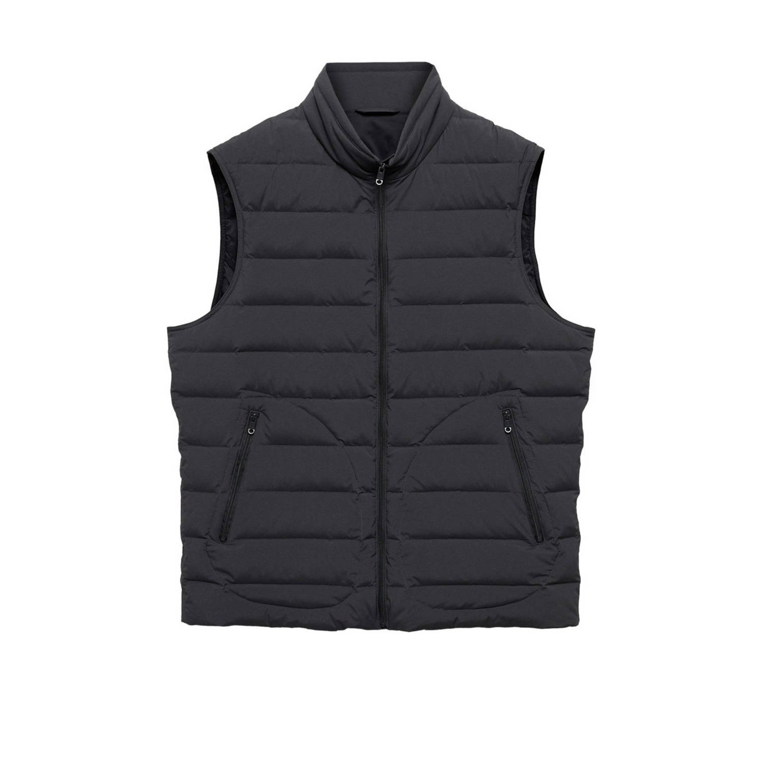 Mango Man bodywarmer antraciet