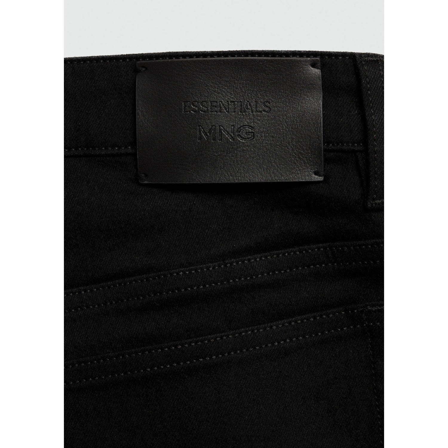 Mango Man slim fit jeans black denim