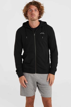 sweatvest zwart