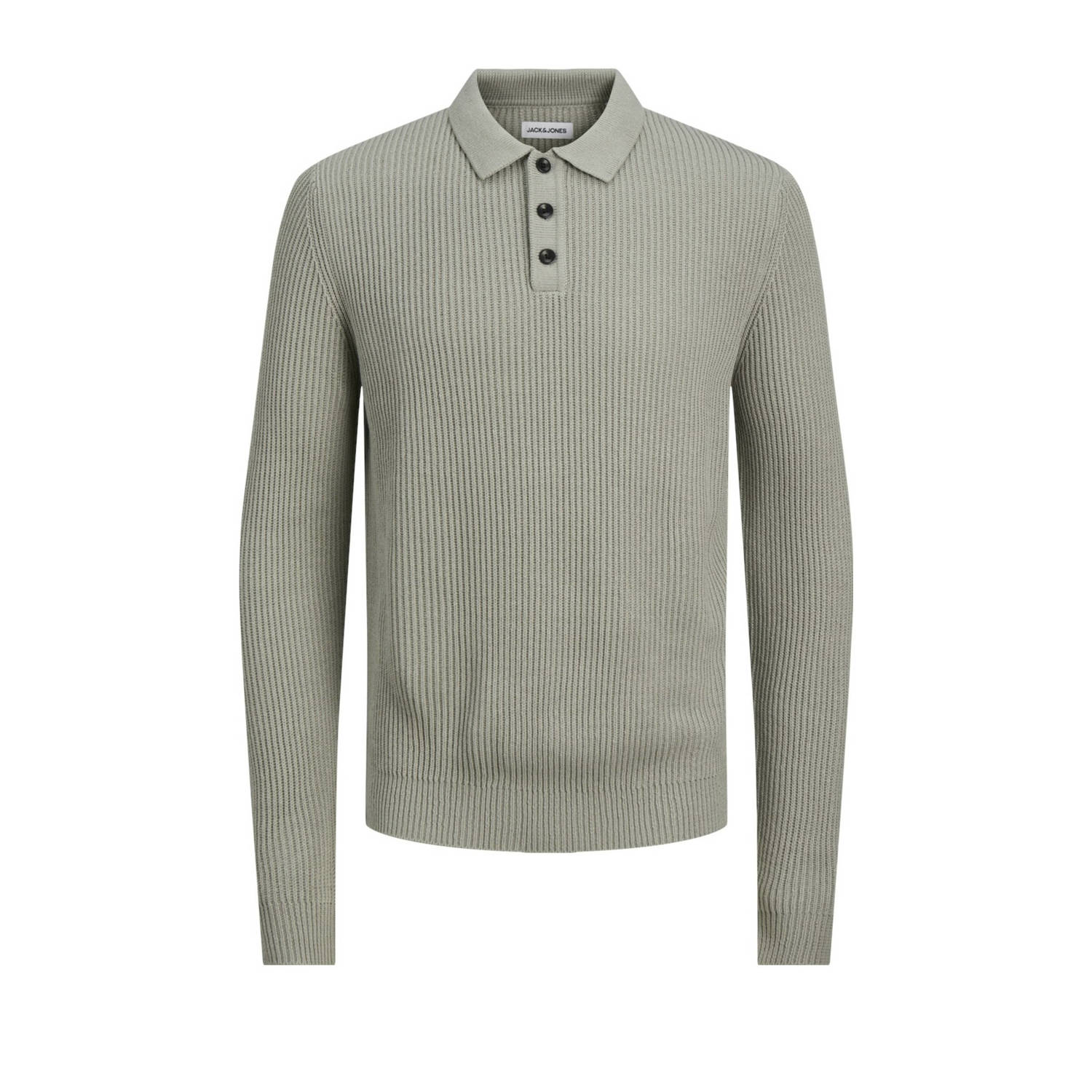 JACK & JONES trui JJPANNEL grijs