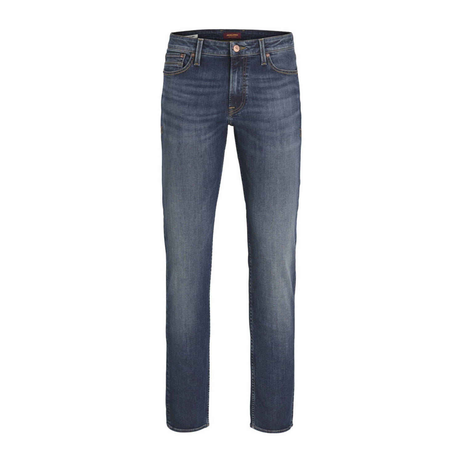JACK & JONES JEANS INTELLIGENCE slim fit jeans JJIGLENN JJVINTAGE CB 060 blauw